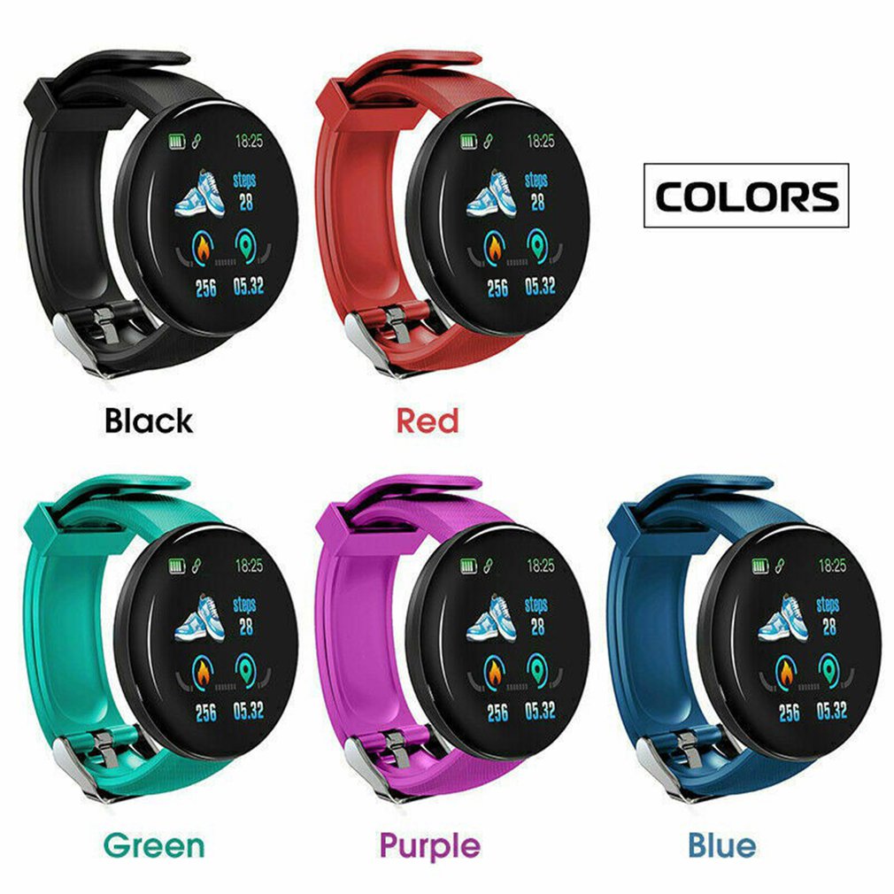 Premium Smartwatch for Men & Women – Fitness Tracker, Blood Pressure Monitor, Heart Rate, Waterproof, Sleep & Activity Tracker, 1.3” Touch Screen, Call & Social Media Alerts, 90mAh Battery, Compatible with iOS & Android
