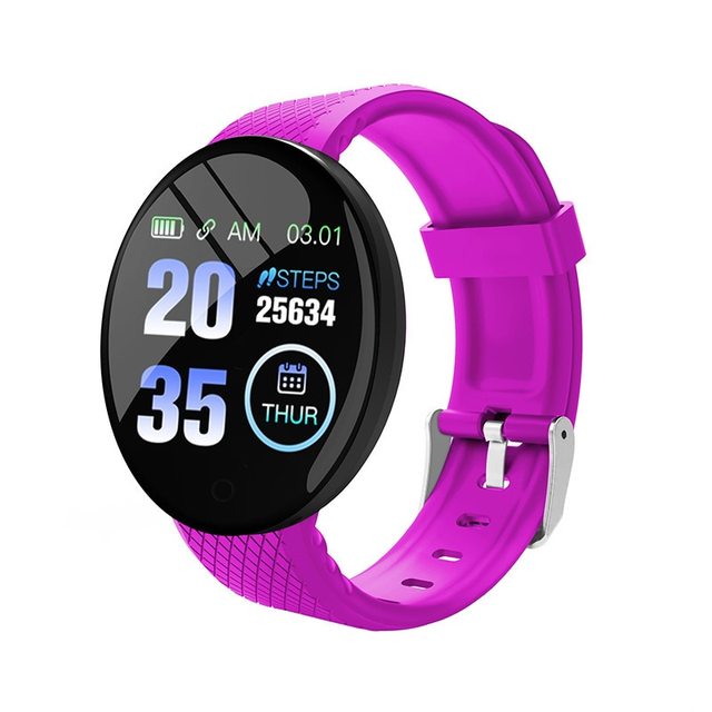 Premium Smartwatch for Men & Women – Fitness Tracker, Blood Pressure Monitor, Heart Rate, Waterproof, Sleep & Activity Tracker, 1.3” Touch Screen, Call & Social Media Alerts, 90mAh Battery, Compatible with iOS & Android