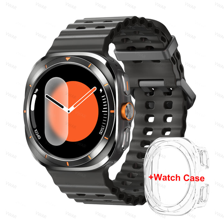 Premium Smartwatch for Men and Women – 1.43" AMOLED Display, IP68 Waterproof, Bluetooth Calling, Heart Rate, Blood Oxygen, SpO2, Compass, NFC, Fitness Tracking, Remote Camera, Multi-Sport Modes