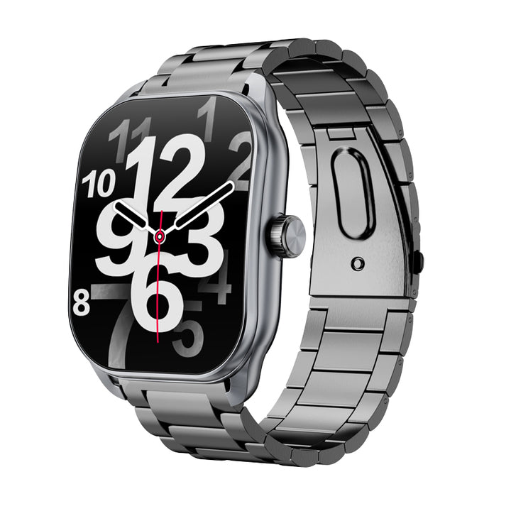 Premium Smartwatch for Men and Women – 2.01" Curved Screen, IP68 Waterproof, Bluetooth Calling, Heart Rate, SpO2, Sleep Monitoring, Sports Modes, Music Control, AI Voice, Fitness Tracker