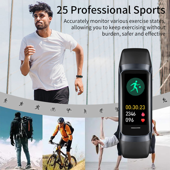 Premium Smartwatch for Women & Men – Heart Rate Monitoring, IP67 Waterproof, 20+ Sports Modes, Blood Pressure, Sleep Tracker, Customizable Watch Faces, Fitness Smart Bracelet for Android & iOS