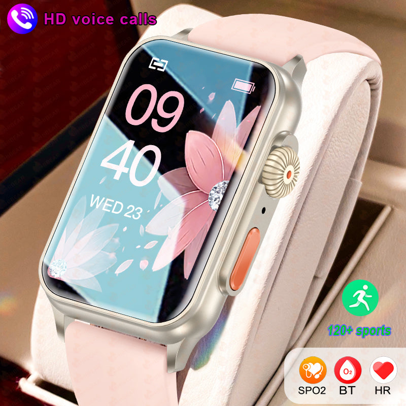 Premium Smartwatch for Women & Men – Heart Rate Monitoring, IP67 Waterproof, 20+ Sports Modes, Blood Pressure, Sleep Tracker, Customizable Watch Faces, Fitness Smart Bracelet for Android & iOS