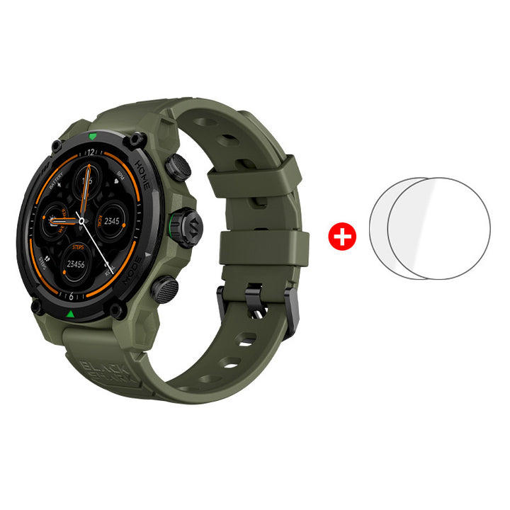 Premium Smartwatch with 1.43" AMOLED Display – GPS, 5ATM Water Resistance, 21-Day Battery Life, 100+ Sports Modes, Bluetooth 5.3, AI Voice Assistant, Wireless Charging, Global Version