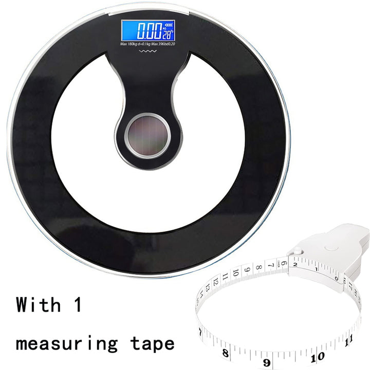 Premium Solar Digital Body Weight Scale – Smart Bathroom Scale with Bioimpedance Analysis, Body Fat Measurement, Light Energy Charging, and Accurate Health Tracking