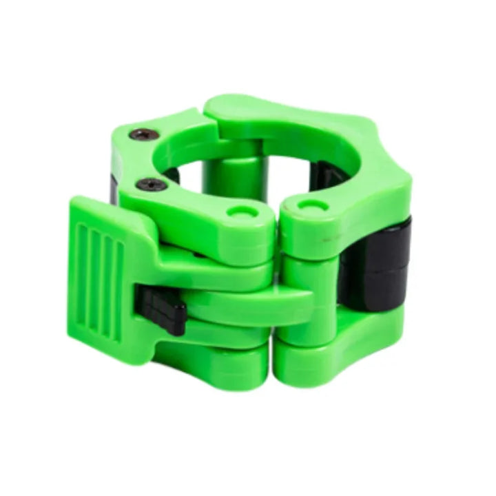 Premium Spinlock Barbell Collars – Quick Release Weightlifting Clamps for 25mm/28mm/30mm/50mm Bars, Reinforced ABS for Secure Fit, Easy One-Hand Installation