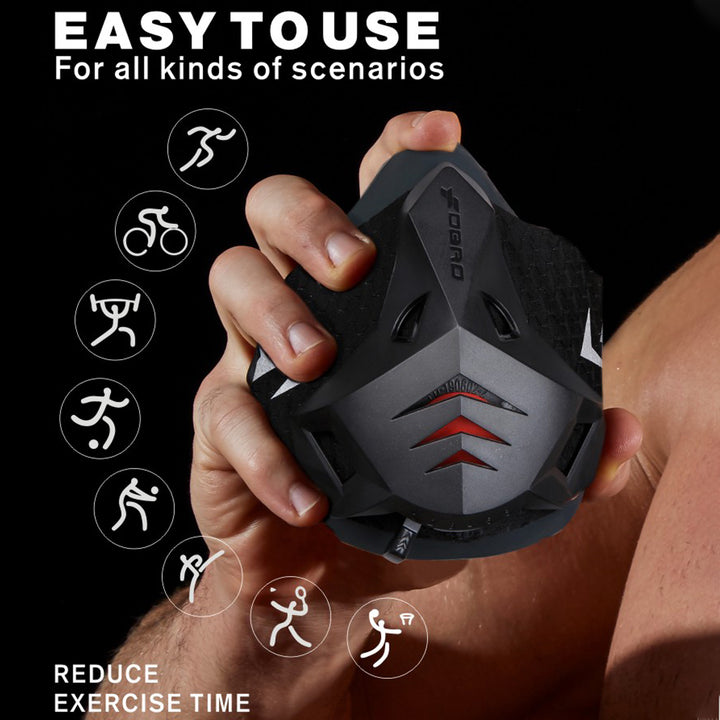 Premium Sports Mask for Running, Cycling, Gym & High Altitude Training – Cardio Workout Conditioning Mask, Air Filtration, Dust Protection, Adjustable Size for Fitness Activities