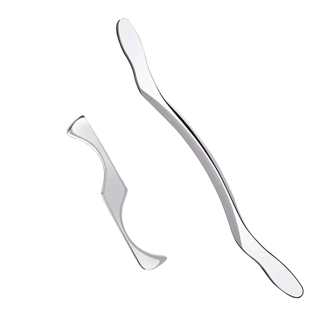 Premium Stainless Steel Gua Sha Scraping Massage Tool - IASTM for Muscle Pain Relief, Soft Tissue Mobilization, and Myofascial Release - Effective Full Body Deep Tissue Massage Tools (1/2/4/5/7pcs)