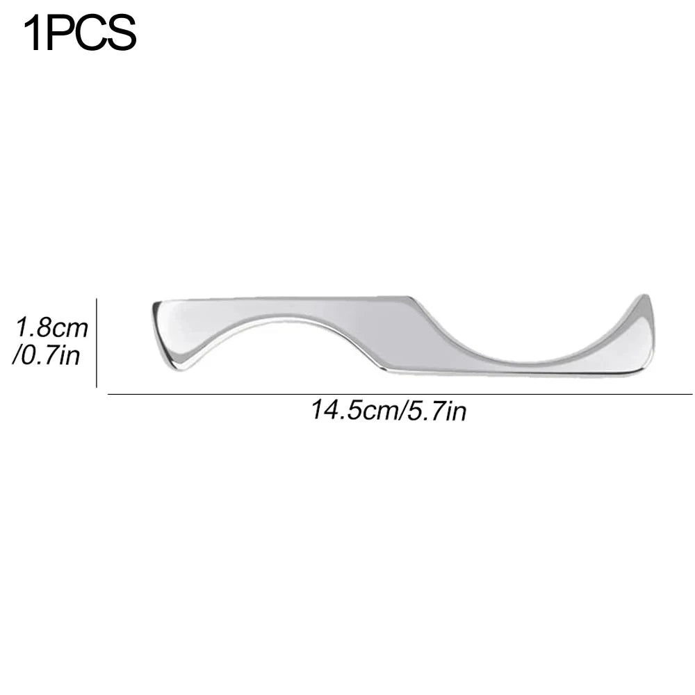 Premium Stainless Steel Gua Sha Scraping Massage Tool - IASTM for Muscle Pain Relief, Soft Tissue Mobilization, and Myofascial Release - Effective Full Body Deep Tissue Massage Tools (1/2/4/5/7pcs)