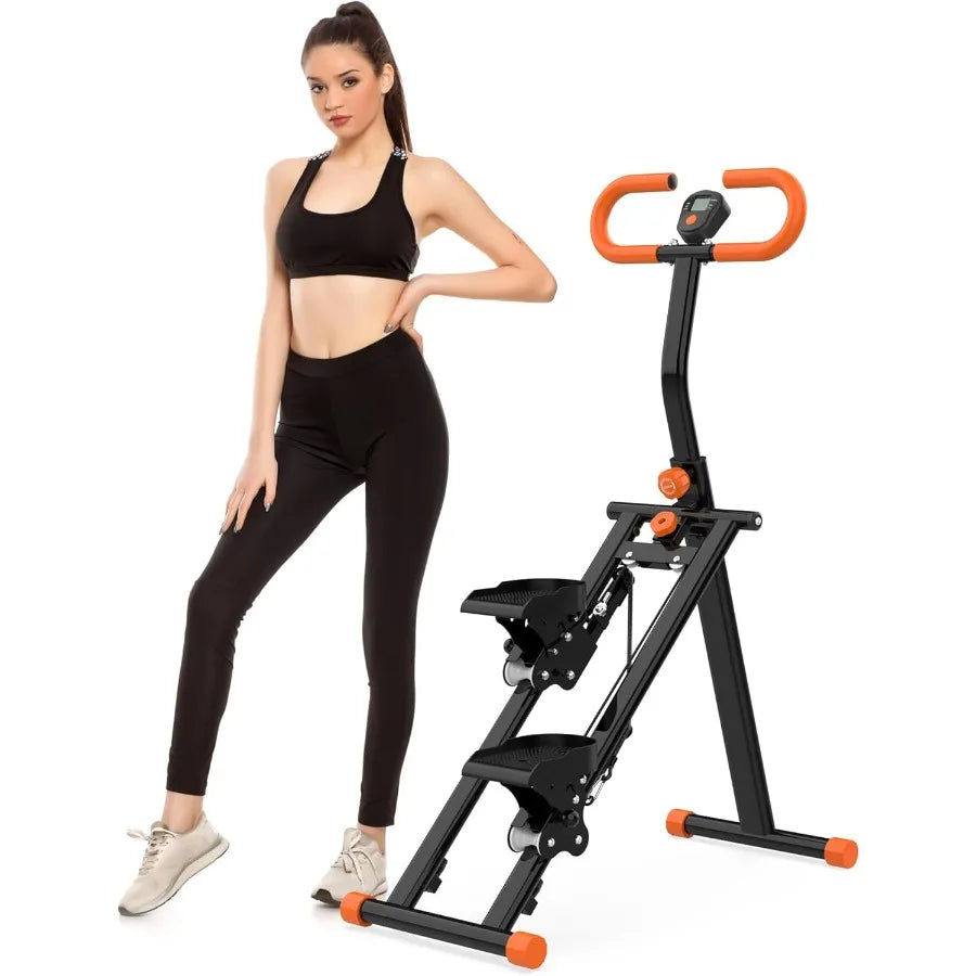Premium Stair Stepper for Home – Folding Vertical Climber Workout Machine for Full Body Exercise