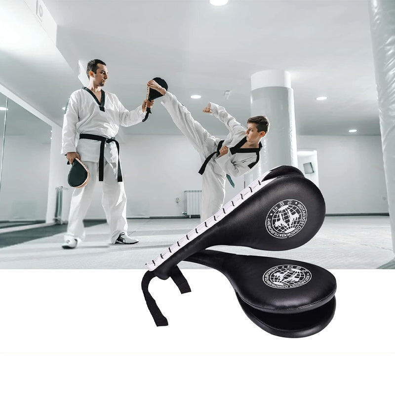 Premium Taekwondo Boxing Pad – High Quality Foot Target for Sanda, Muay Thai, Kickboxing, MMA & Martial Arts Training, Lightweight PU Leather with EVA Foam for Kids & Adults