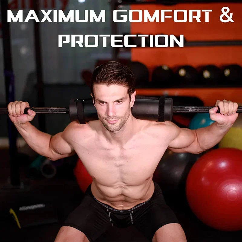 Premium Thick Bar Dumbbell Handles for Weightlifting - Anti-Slip Silicon Grip, Forearm Strength Support, Joint Pain Relief, Fitness Equipment for Bodybuilding