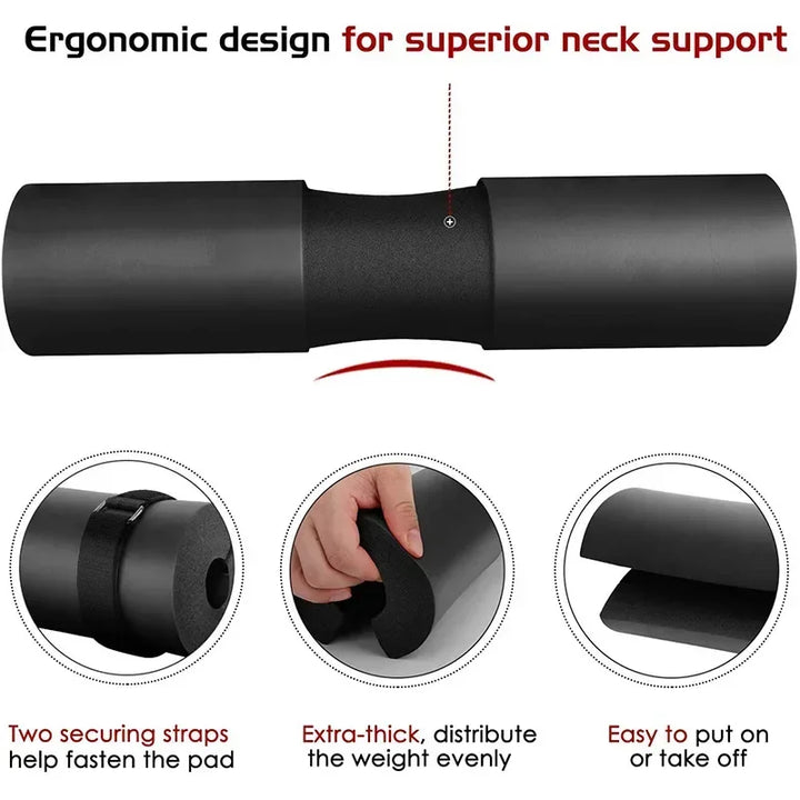 Premium Thick Bar Dumbbell Handles for Weightlifting - Anti-Slip Silicon Grip, Forearm Strength Support, Joint Pain Relief, Fitness Equipment for Bodybuilding