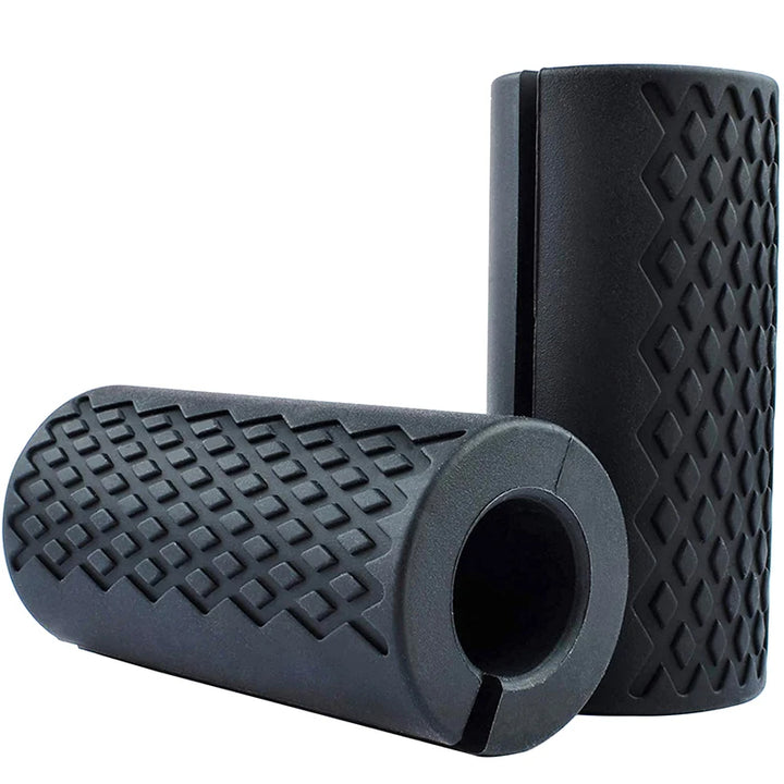 Premium Thick Bar Dumbbell Handles for Weightlifting - Anti-Slip Silicon Grip, Forearm Strength Support, Joint Pain Relief, Fitness Equipment for Bodybuilding