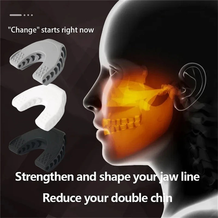 Premium U-Shape Jaw Exerciser – Facial Fitness & Jawline Training Equipment – Muscle Chew Ball for Mouth & Face, Double Chin Reducer, Jaw Strengthening & Chew Bite Breaker
