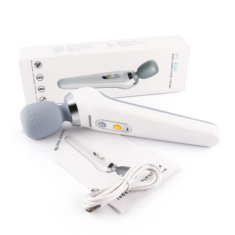 Premium USB Handheld Electric Massager – High Frequency Vibration Wand for Neck, Back, and Muscle Pain Relief, Deep Tissue Massage Machine with 5 Modes, Cordless Design, and Therapeutic Relief