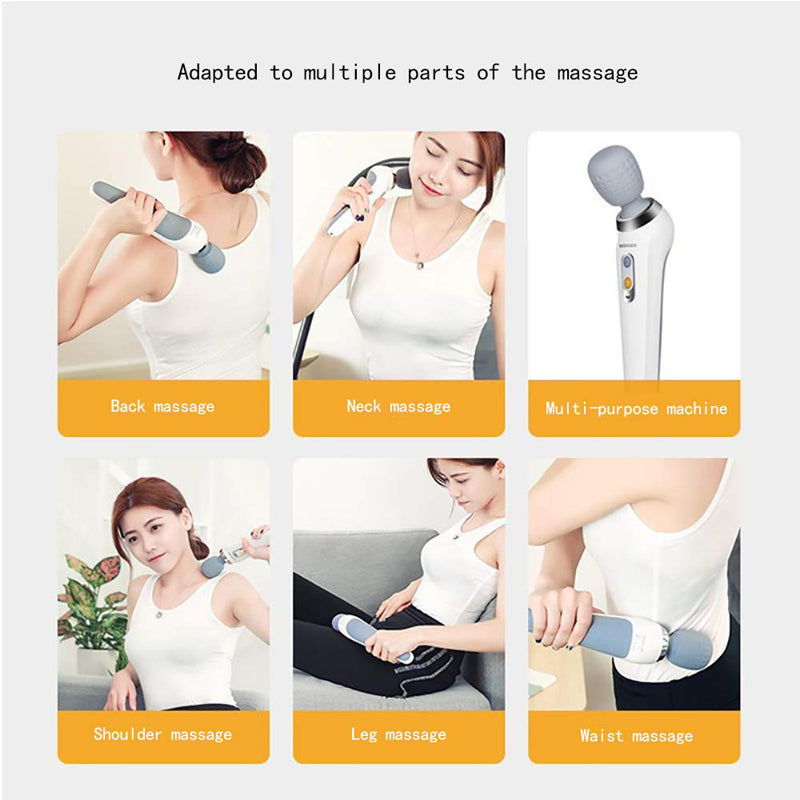 Premium USB Handheld Electric Massager – High Frequency Vibration Wand for Neck, Back, and Muscle Pain Relief, Deep Tissue Massage Machine with 5 Modes, Cordless Design, and Therapeutic Relief