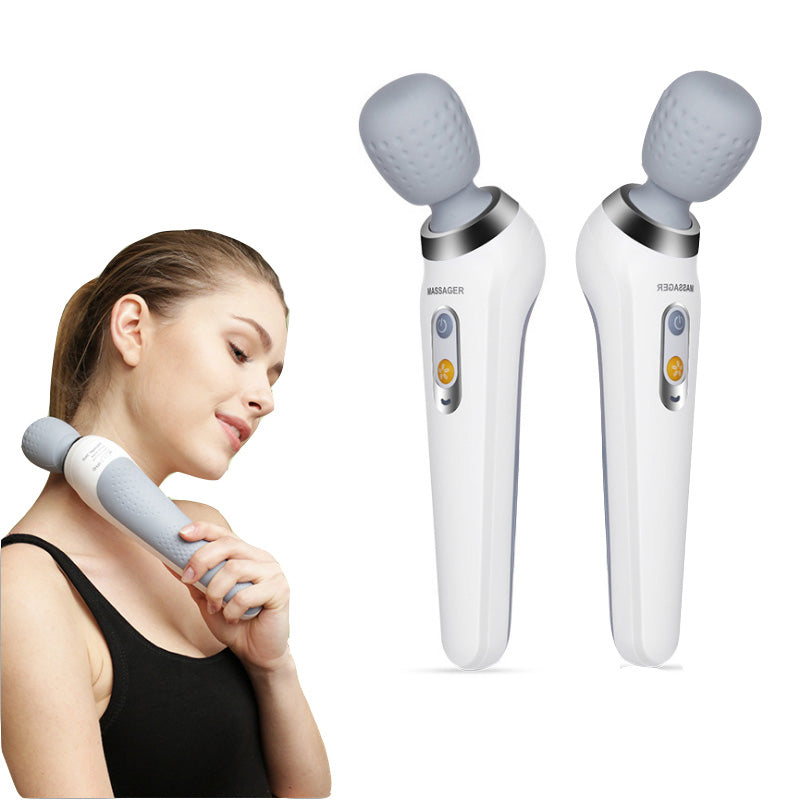 Premium USB Handheld Electric Massager – High Frequency Vibration Wand for Neck, Back, and Muscle Pain Relief, Deep Tissue Massage Machine with 5 Modes, Cordless Design, and Therapeutic Relief
