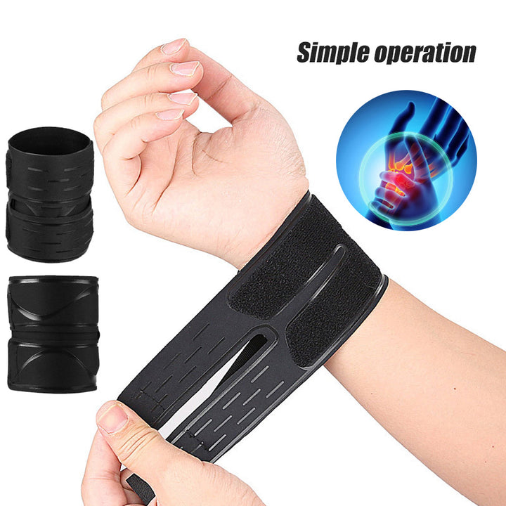 Premium Ultra-Thin Compression Wrist Brace – Adjustable Wrist Straps for Workout, Tennis, Weightlifting, Carpal Tunnel, Tendonitis, Sprains, Arthritis Pain Relief, Comfortable and Breathable Design
