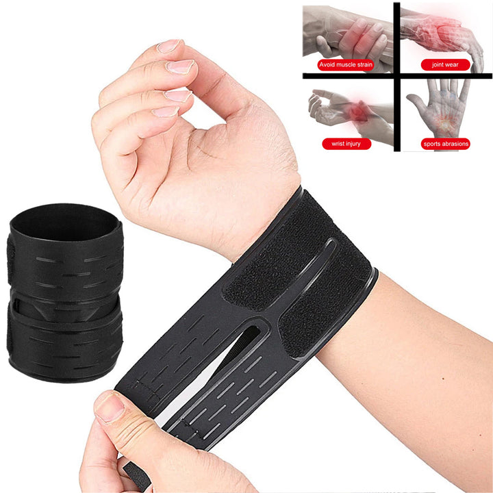 Premium Ultra-Thin Compression Wrist Brace – Adjustable Wrist Straps for Workout, Tennis, Weightlifting, Carpal Tunnel, Tendonitis, Sprains, Arthritis Pain Relief, Comfortable and Breathable Design