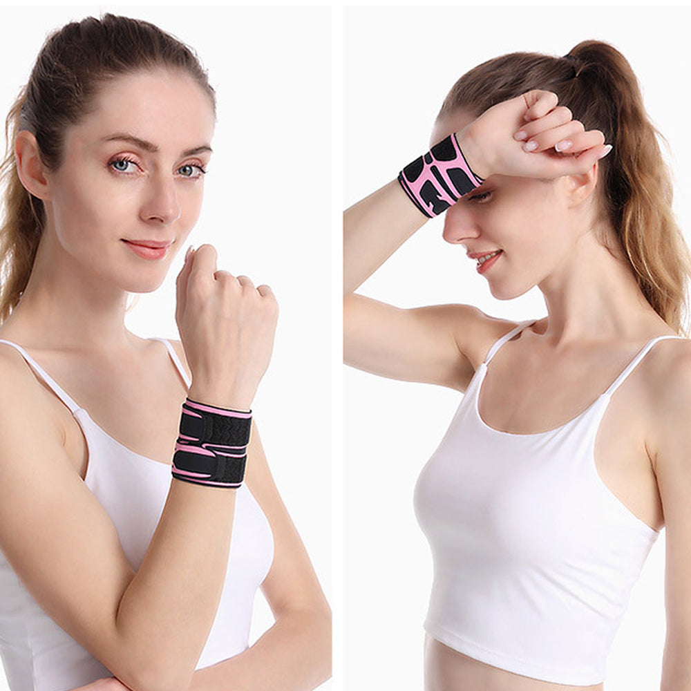 Premium Ultra-Thin Compression Wrist Brace – Adjustable Wrist Straps for Workout, Tennis, Weightlifting, Carpal Tunnel, Tendonitis, Sprains, Arthritis Pain Relief, Comfortable and Breathable Design