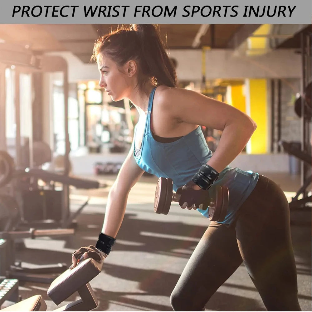 Premium Ultra-Thin Compression Wrist Brace – Adjustable Wrist Straps for Workout, Tennis, Weightlifting, Carpal Tunnel, Tendonitis, Sprains, Arthritis Pain Relief, Comfortable and Breathable Design