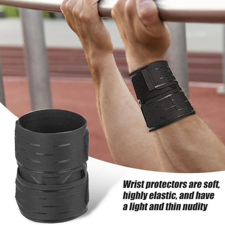Premium Ultra-Thin Compression Wrist Brace – Adjustable Wrist Straps for Workout, Tennis, Weightlifting, Carpal Tunnel, Tendonitis, Sprains, Arthritis Pain Relief, Comfortable and Breathable Design