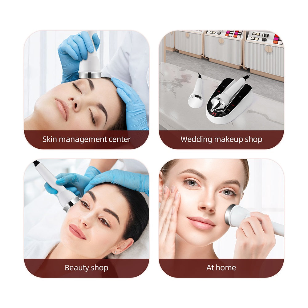 Premium Ultrasound Beauty Machine – High Frequency Face and Eye Massager for Skin Care, Facial Lifting, and SPA-Grade Ultrasonic Cleansing Device