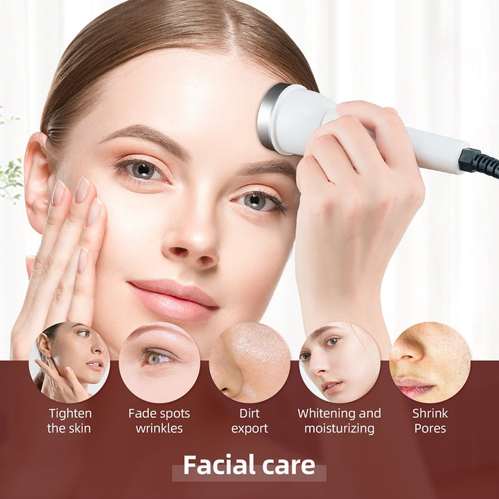 Premium Ultrasound Beauty Machine – High Frequency Face and Eye Massager for Skin Care, Facial Lifting, and SPA-Grade Ultrasonic Cleansing Device