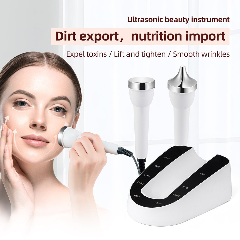 Premium Ultrasound Beauty Machine – High Frequency Face and Eye Massager for Skin Care, Facial Lifting, and SPA-Grade Ultrasonic Cleansing Device