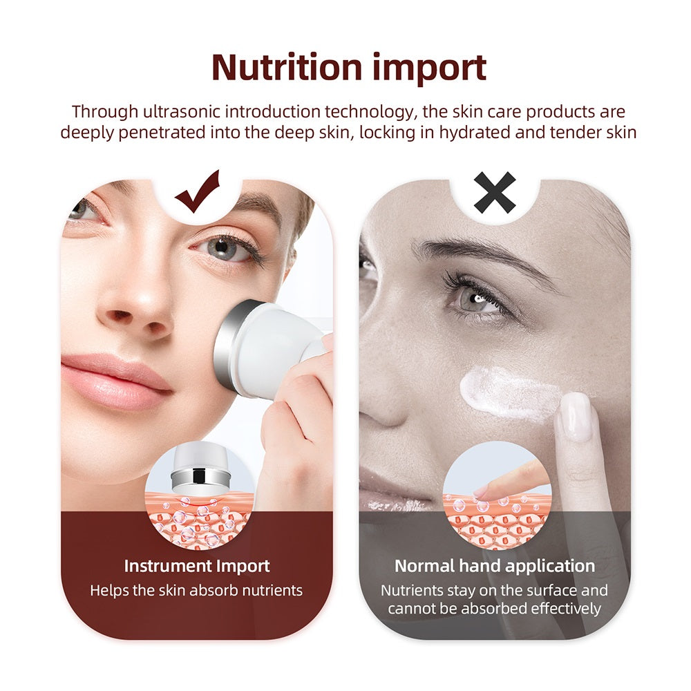 Premium Ultrasound Beauty Machine – High Frequency Face and Eye Massager for Skin Care, Facial Lifting, and SPA-Grade Ultrasonic Cleansing Device