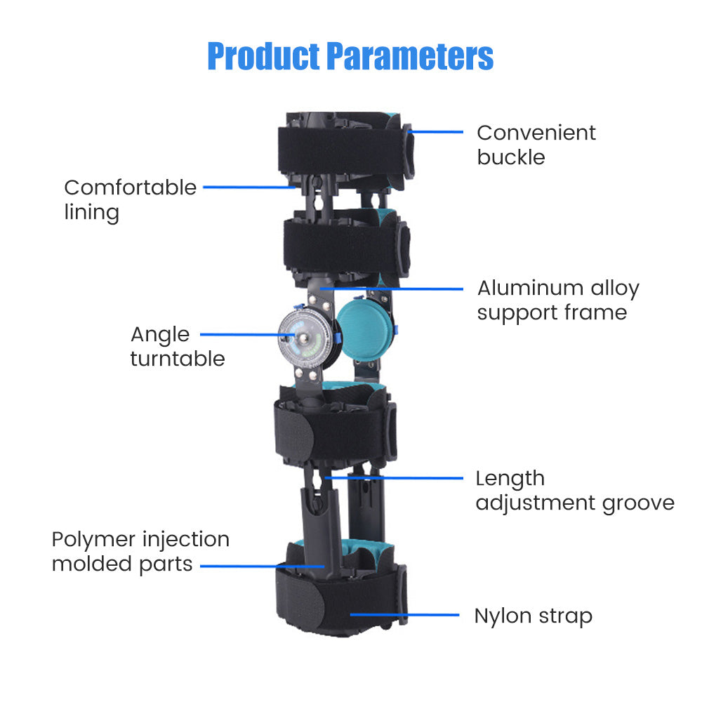 Premium Unloader Knee Brace for Arthritis Pain Relief, Osteoarthritis Support, Adjustable ROM Stabilizer, Post-Surgical Recovery, One Size Fits All, FDA Registered