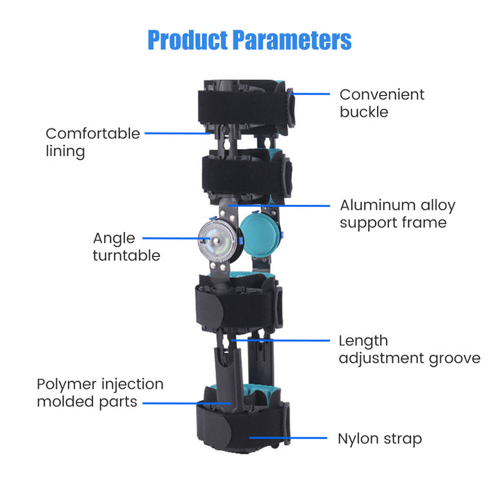Premium Unloader Knee Brace for Arthritis Pain Relief, Osteoarthritis Support, Adjustable ROM Stabilizer, Post-Surgical Recovery, One Size Fits All, FDA Registered