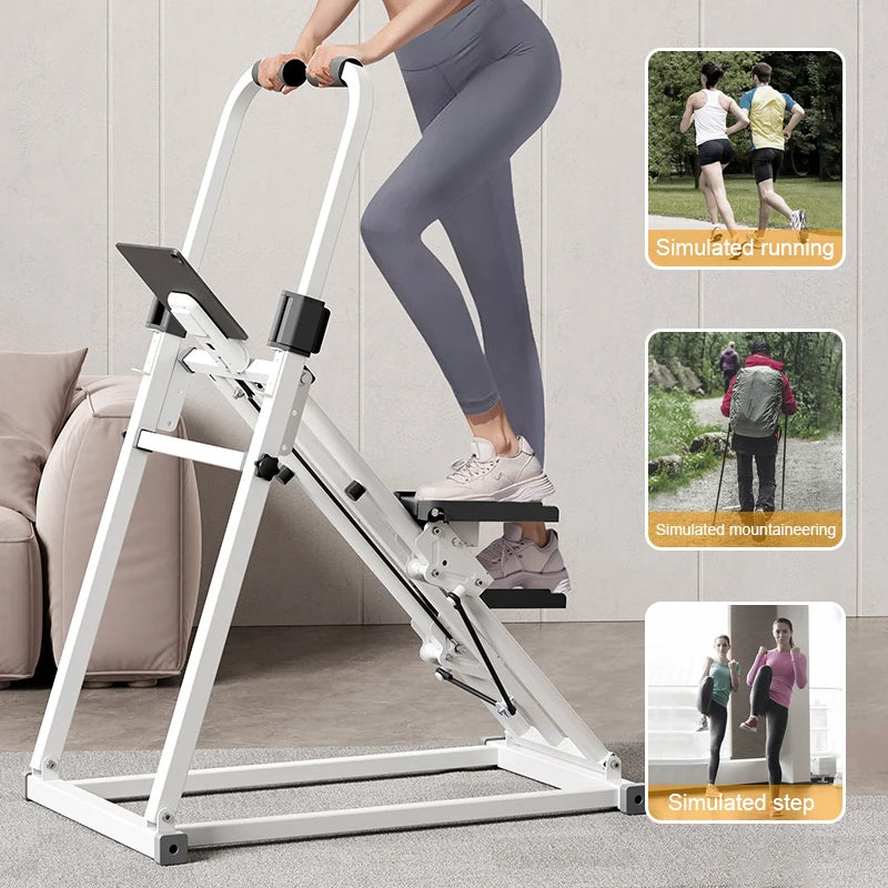 Premium Vertical Climber Machine – Foldable Home Cardio and Strength Training Climbing Exercise Equipment