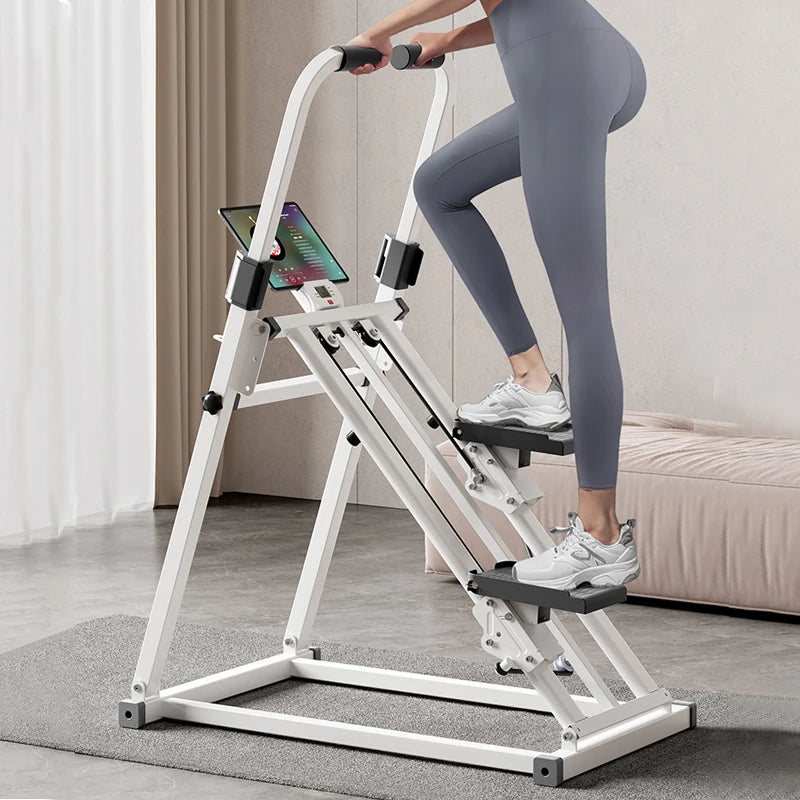 Premium Vertical Climber Machine – Foldable Home Cardio and Strength Training Climbing Exercise Equipment
