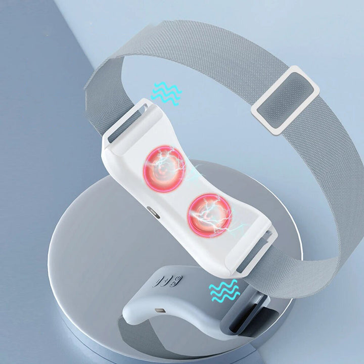 Premium Vibration Chin-Up Facial Lifting Massager – EMS V-Line Beauty Device for Double Chin Removal, Face Shaping, and Skin Firming, Adjustable and Portable with 5-7 Massage Modes
