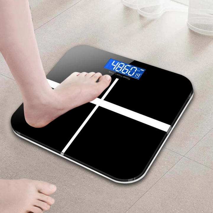 Premium Voice Broadcast Body Fat Scale – 8-Electrode Bioimpedance Analyzer, Smart Body Composition Scale with Professional Health Tracking