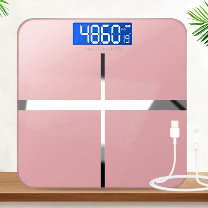 Premium Voice Broadcast Body Fat Scale – 8-Electrode Bioimpedance Analyzer, Smart Body Composition Scale with Professional Health Tracking