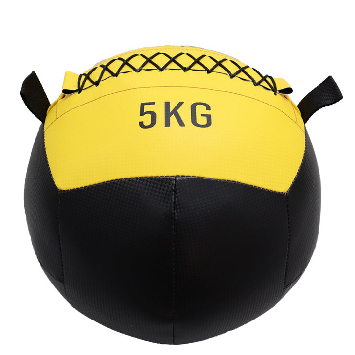 Premium Wall Medicine Ball – Adjustable 2-12kg Core Training Ball for CrossFit, Strength & Endurance – Empty, Fillable for Custom Weight, Ideal for Throwing & Slamming Exercises