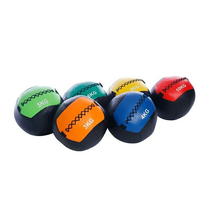 Premium Wall Medicine Ball – Adjustable 2-12kg Core Training Ball for CrossFit, Strength & Endurance – Empty, Fillable for Custom Weight, Ideal for Throwing & Slamming Exercises