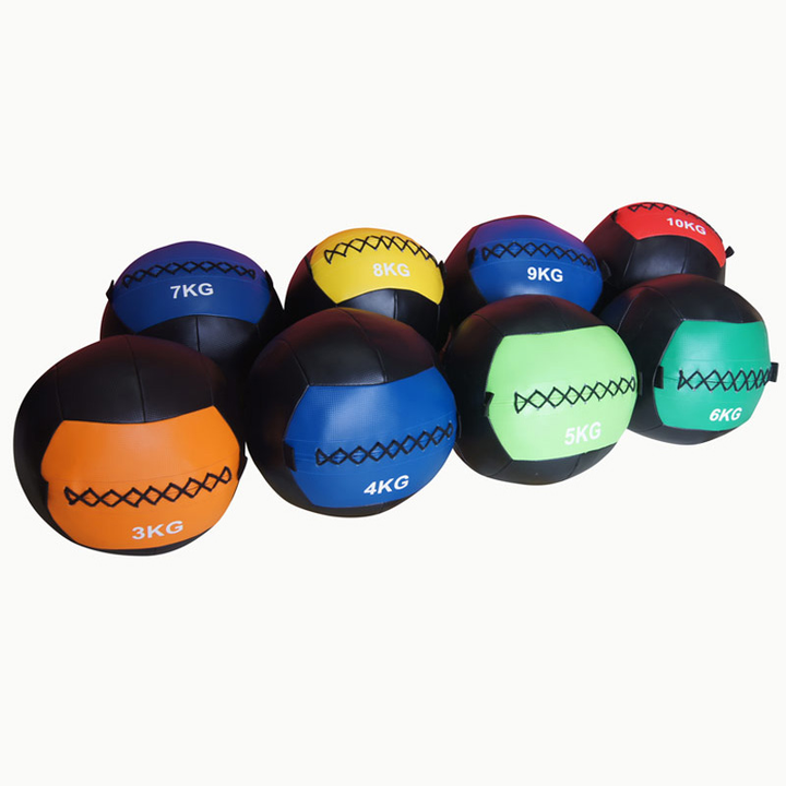 Premium Wall Medicine Ball – Adjustable 2-12kg Core Training Ball for CrossFit, Strength & Endurance – Empty, Fillable for Custom Weight, Ideal for Throwing & Slamming Exercises