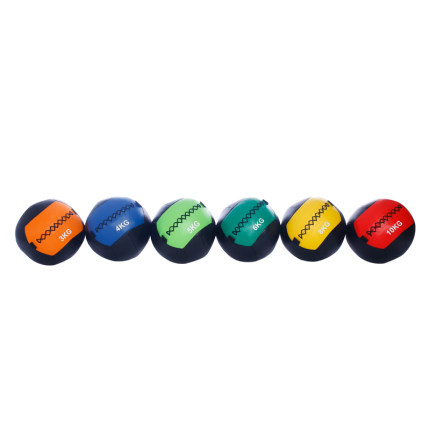 Premium Wall Medicine Ball – Adjustable 2-12kg Core Training Ball for CrossFit, Strength & Endurance – Empty, Fillable for Custom Weight, Ideal for Throwing & Slamming Exercises