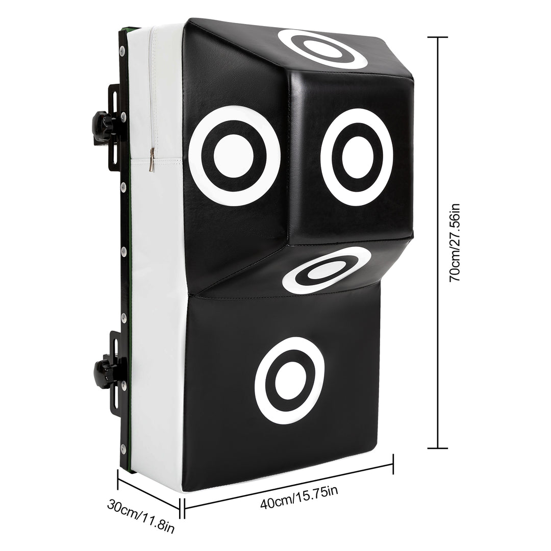 Premium Wall-Mount Boxing Training Target for Home & Gym – Uppercut Punching Bag with 4 Hit Points, Space-Saving Design, Durable PU & EVA Construction, Easy Installation & Cleaning