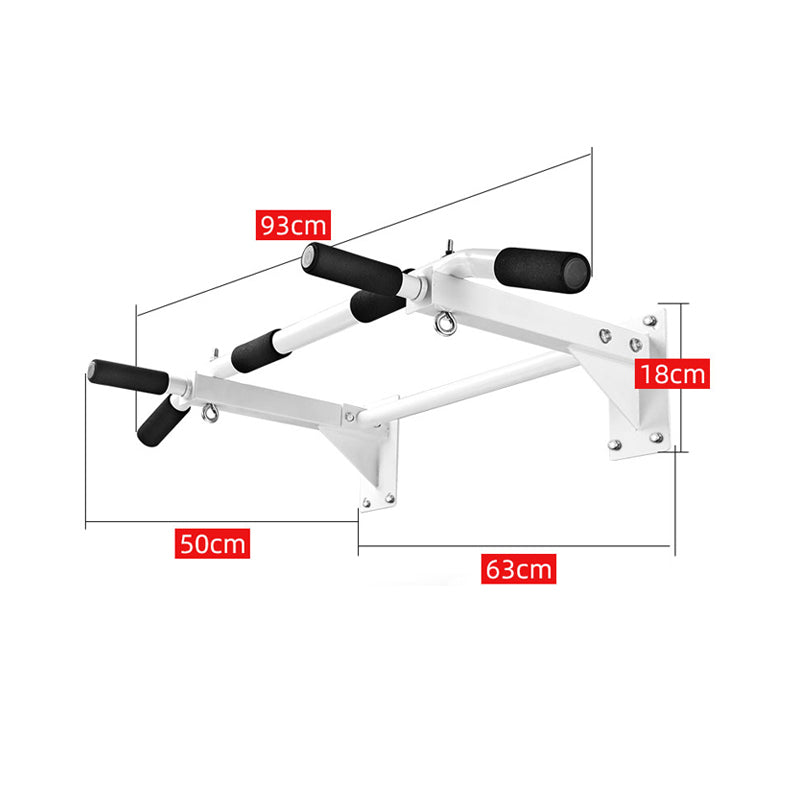 Premium Wall Mounted Pull-Up Bar – Heavy Duty Chin-Up Bar for Home Gym, Horizontal Strength Training, Core & Back Workout Equipment, Fitness Training Support, Max 200KG Capacity