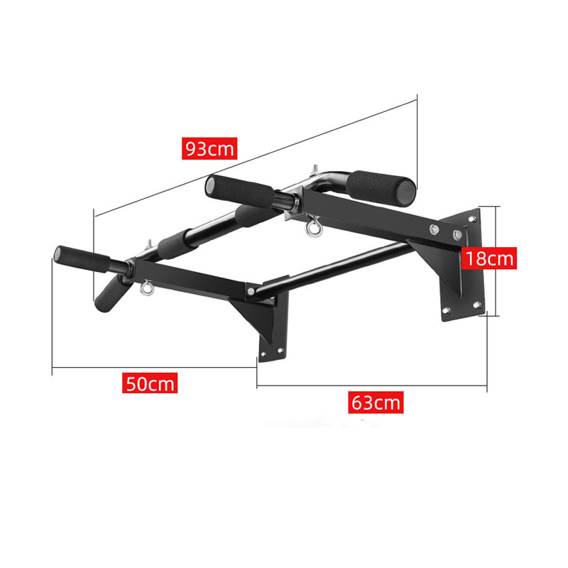 Premium Wall Mounted Pull-Up Bar – Heavy Duty Chin-Up Bar for Home Gym, Horizontal Strength Training, Core & Back Workout Equipment, Fitness Training Support, Max 200KG Capacity