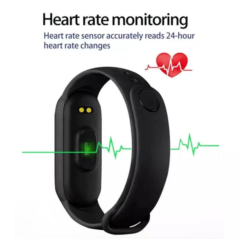 Premium Waterproof Fitness Smartwatch for Men & Women - Heart Rate, Blood Pressure, Activity Tracker, Sleep Monitor, Multi-Sport Modes, Call & Message Alerts, Bluetooth, 0.96” Display