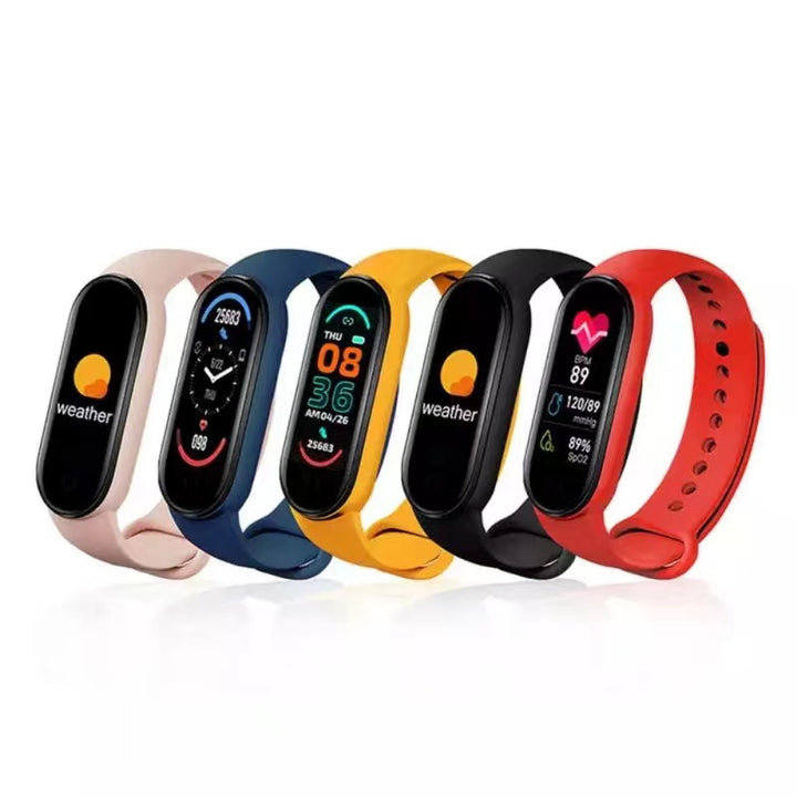 Premium Waterproof Fitness Smartwatch for Men & Women - Heart Rate, Blood Pressure, Activity Tracker, Sleep Monitor, Multi-Sport Modes, Call & Message Alerts, Bluetooth, 0.96” Display