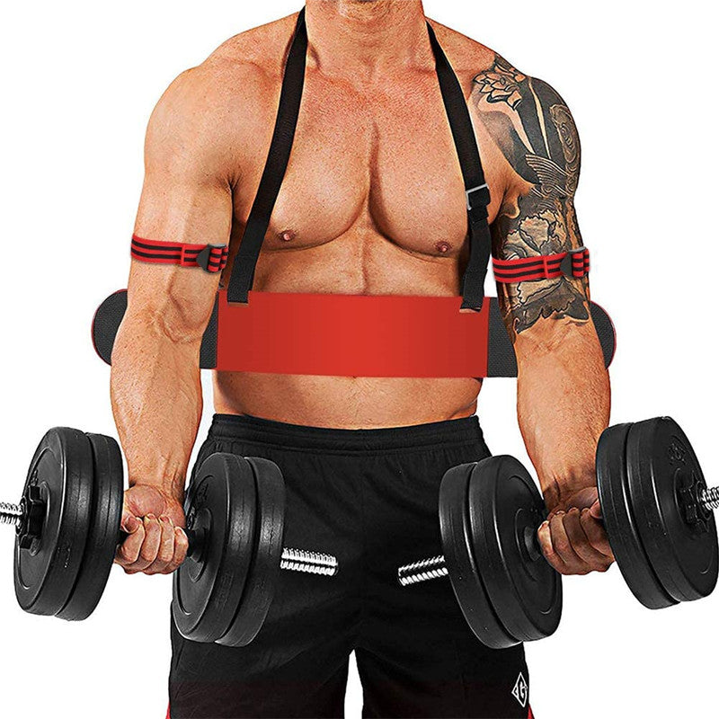 Premium Weight Lifting Arm Blaster – Biceps & Triceps Muscle Training, Adjustable Aluminum Curling Support for Bodybuilding, Anti-Slip Design for Effective Arm Workouts