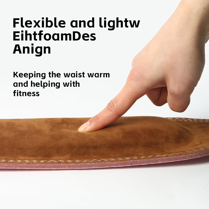 Premium Weight Lifting Belt for Women – 10.5cm Wide Gym Fitness Back Support Belt for Squats, Powerlifting, Cross Training, Workout Belt with Suede Lining, Durable Leather, Pink Color