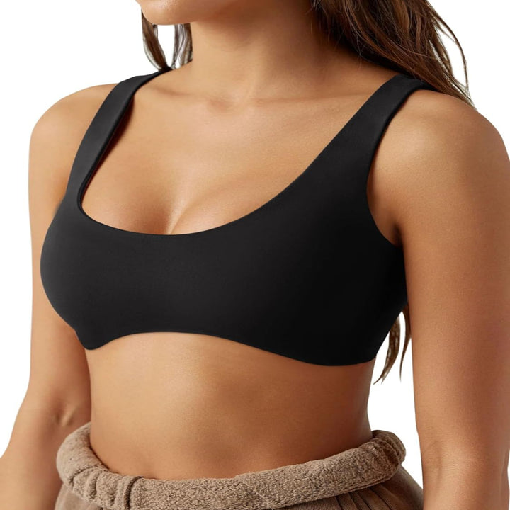 Premium Women's Yoga Bra – High Elasticity, Sweat-Wicking, Moisture-Absorbing, Breathable, Seamless Fit, Contouring Design, Four-Way Stretch, Nude Feel, Nylon & Spandex