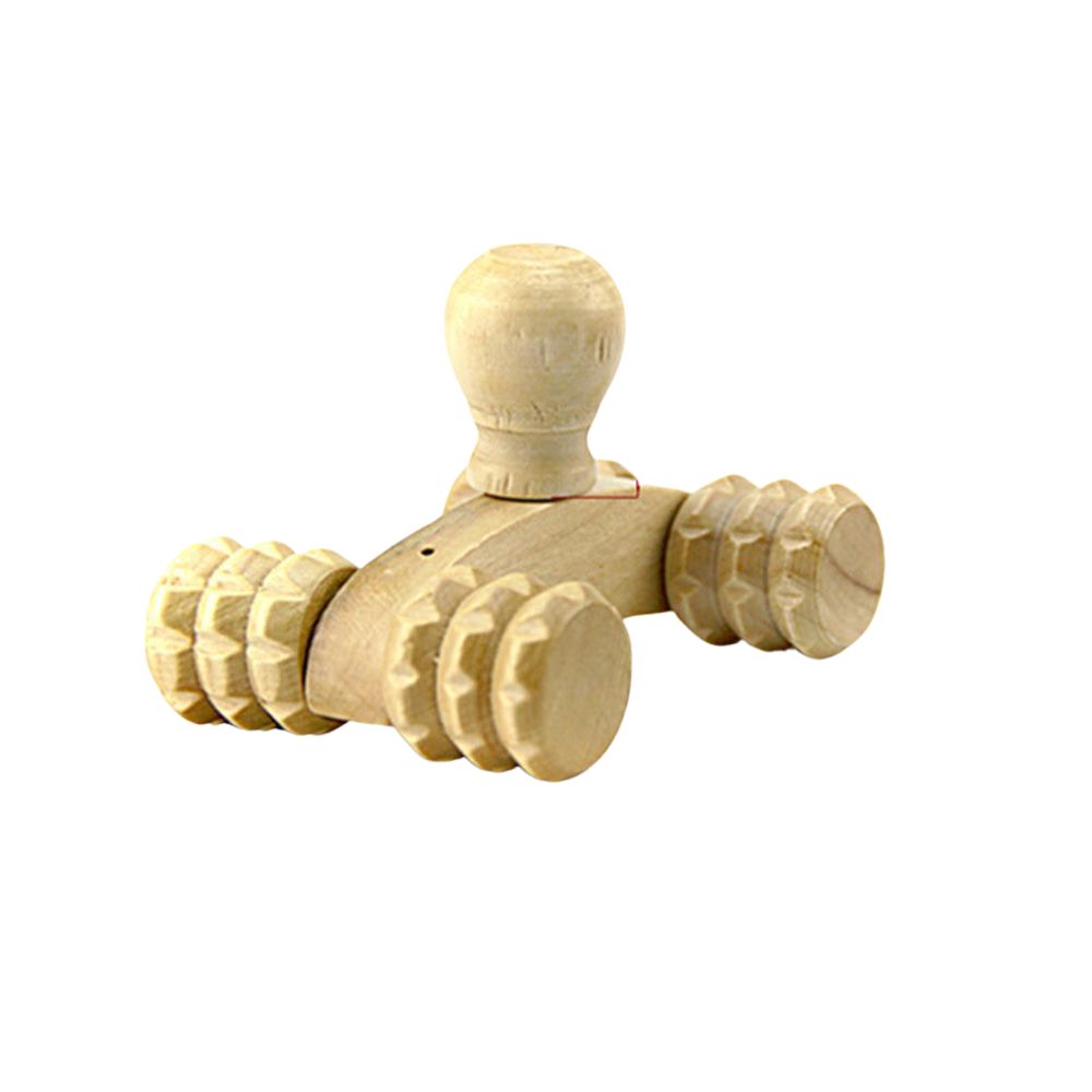 Premium Wooden Foot Massager Roller - Reflexology Tool for Muscle Relaxation, Pain Relief, Spa Gift for Anxiety, Insomnia, Varicose Veins, and Joint Pain Treatment